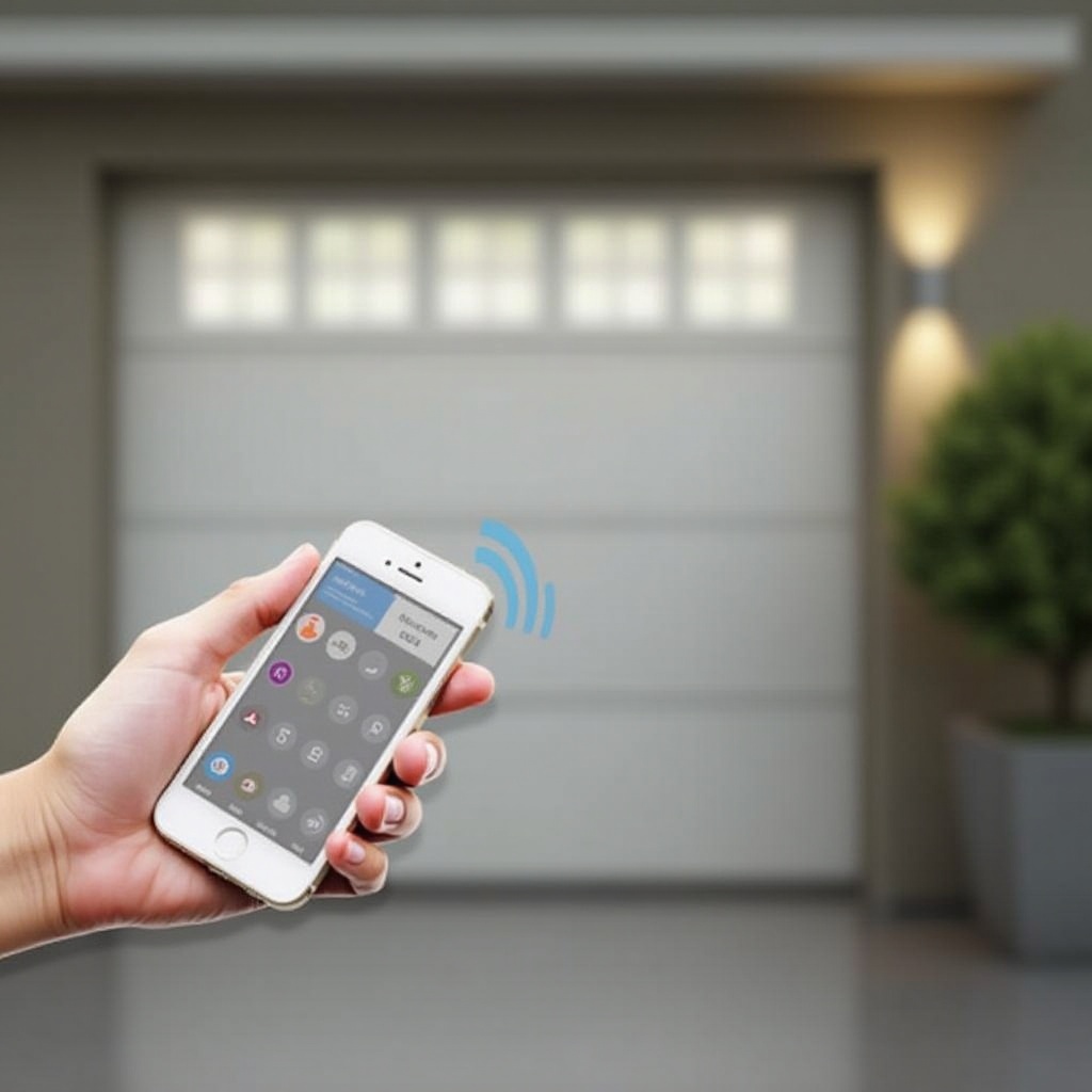 Ouvrir votre porte de garage avec un smartphone : Guide complet
